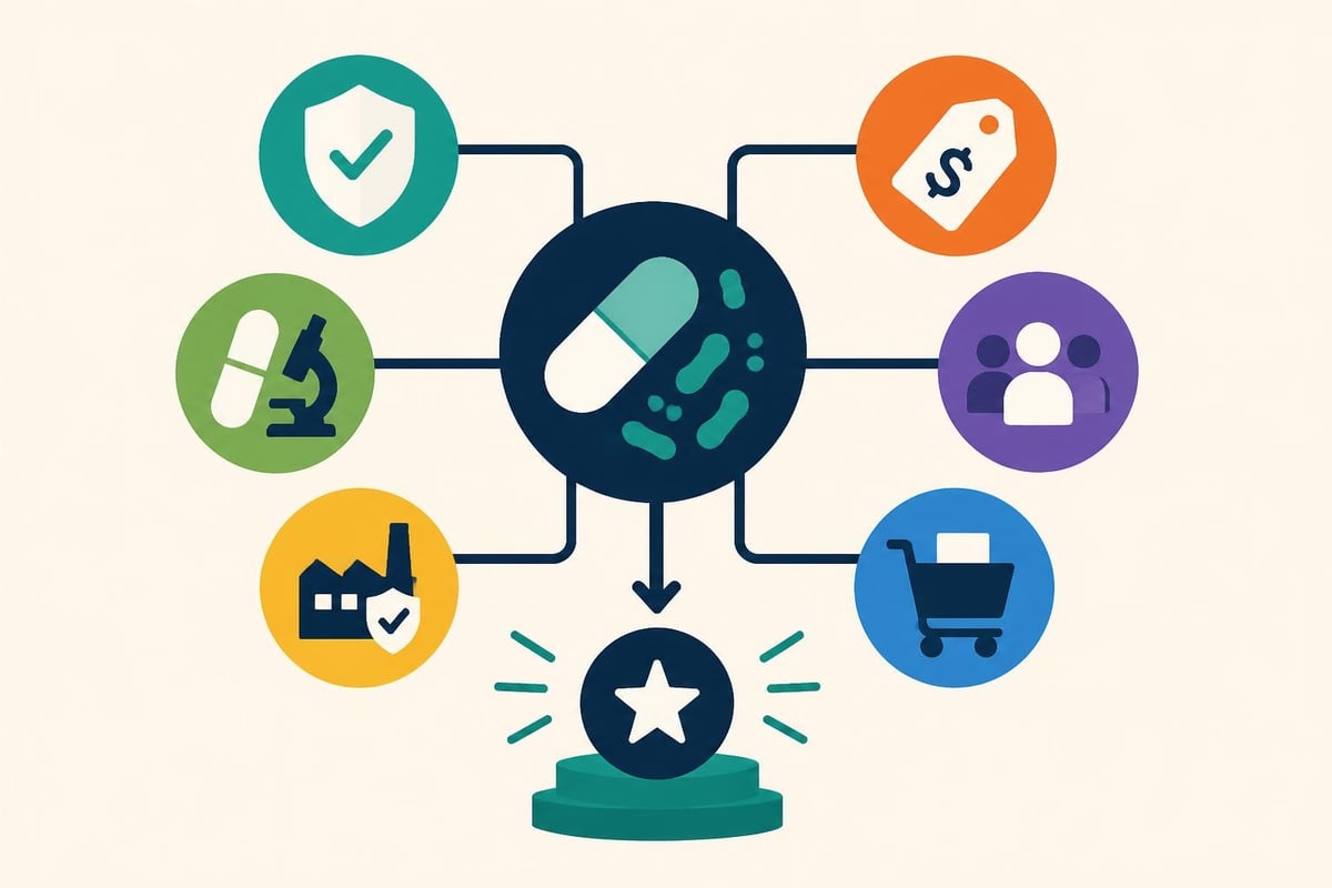 Probiotic ranking methodology