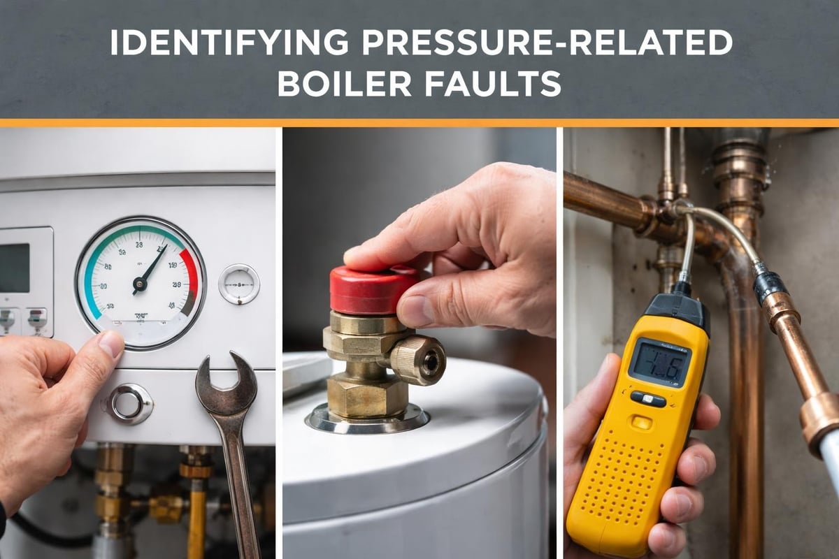 Boiler pressure diagnosis
