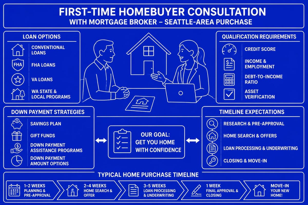 Mortgage broker consultation