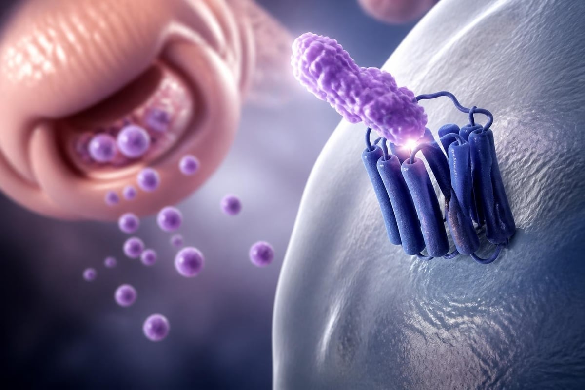 GHRH receptor activation cascade