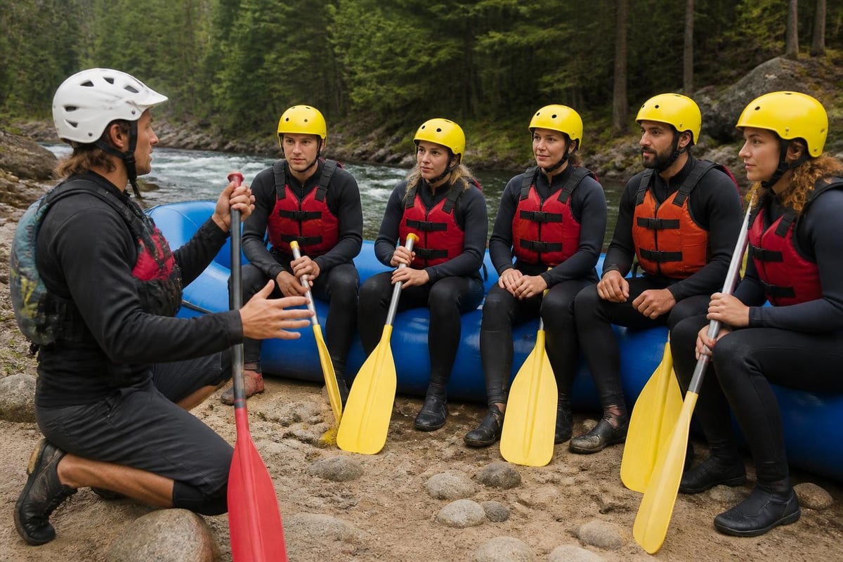Rafting preparation checklist