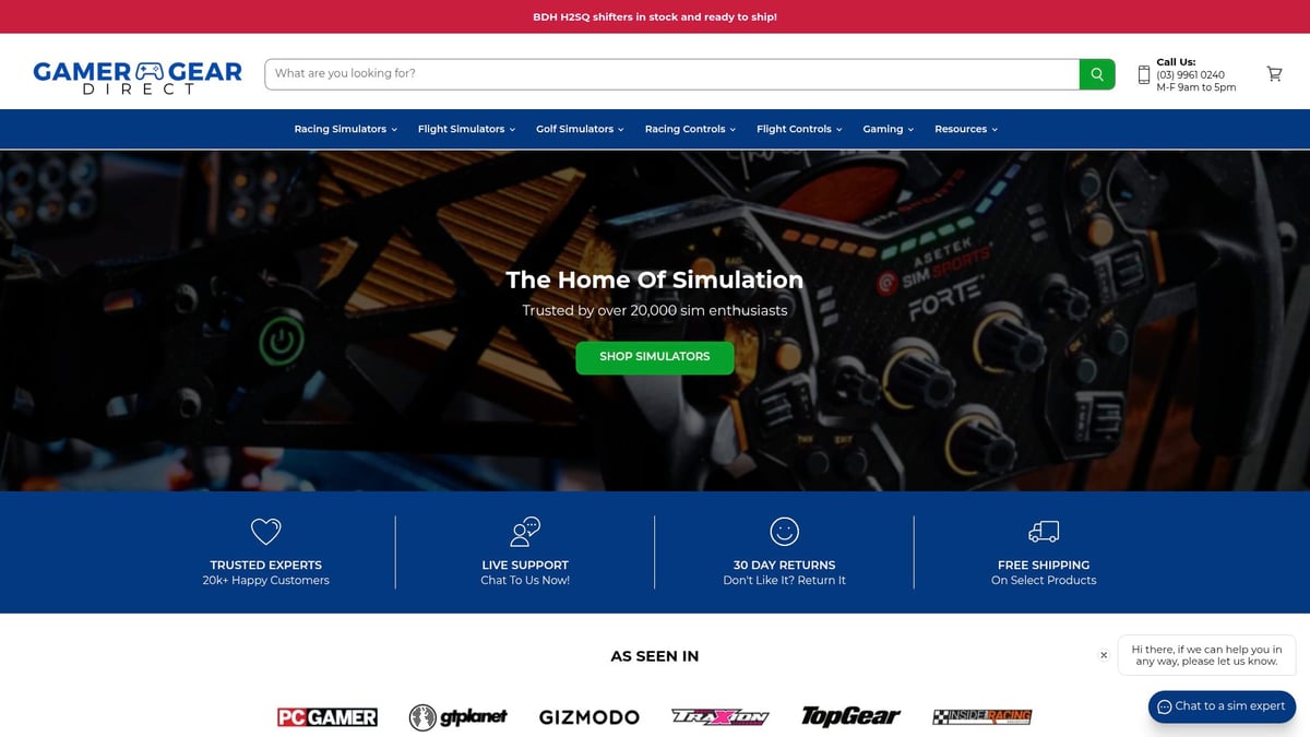 Driving Simulator Setup Guide: Master Your Experience in 2025 - Expert Support and Product Selection from Gamer Gear Direct
