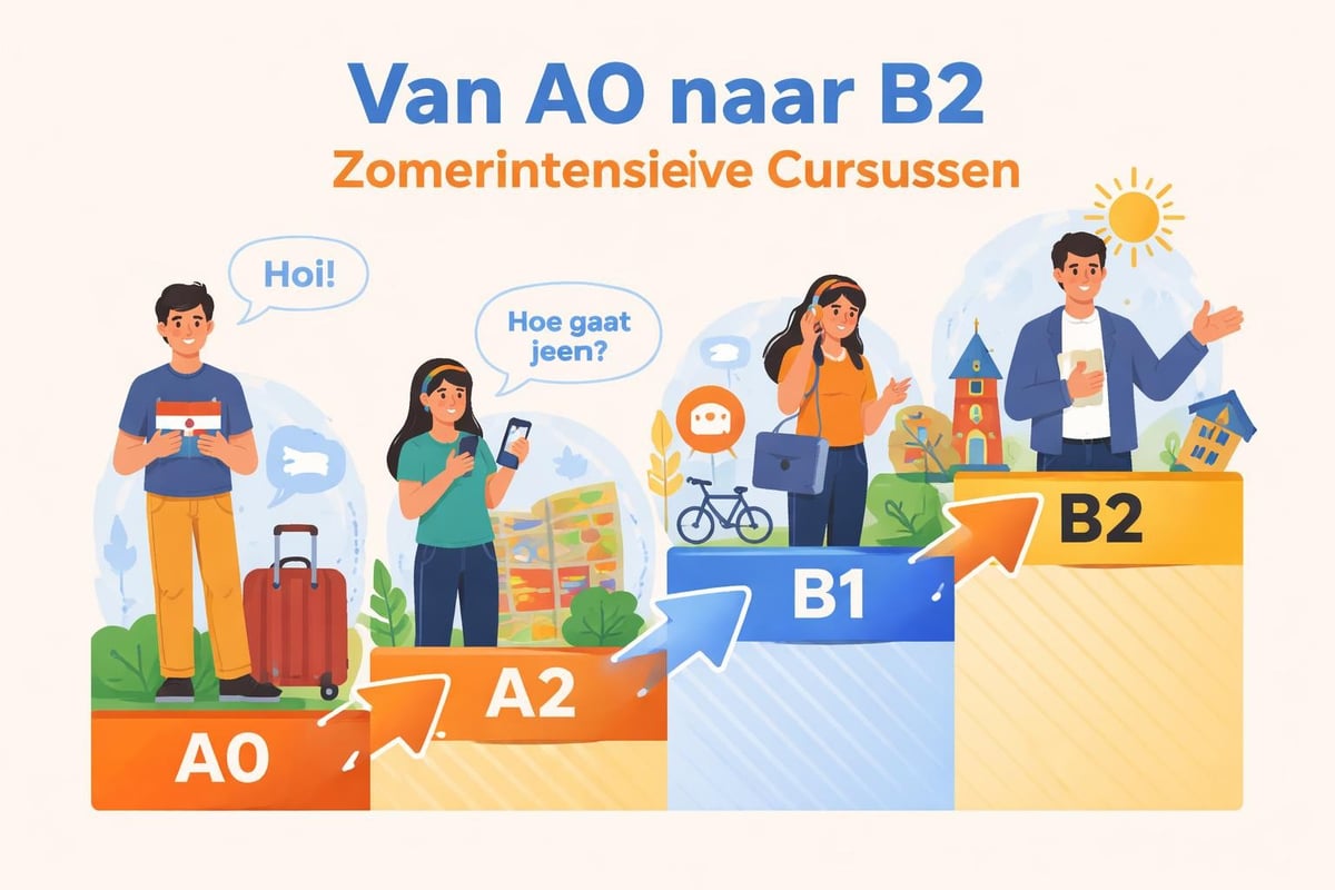 Intensieve zomercursus voortgang