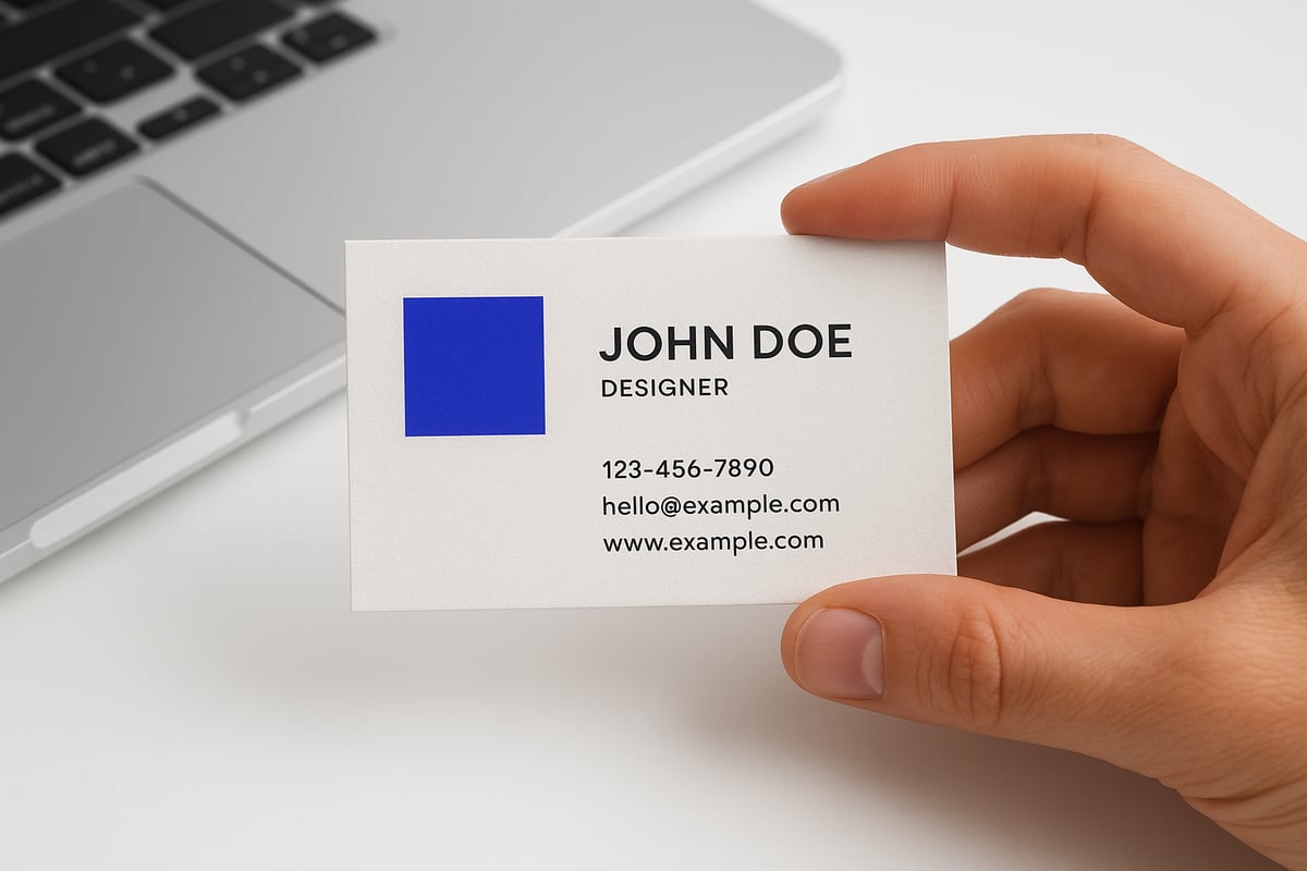 Warum hochwertige Visitenkarten 2025 wichtiger denn je sind