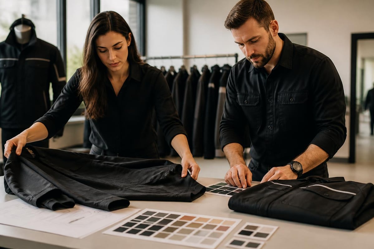 Designer workwear customisation strategy