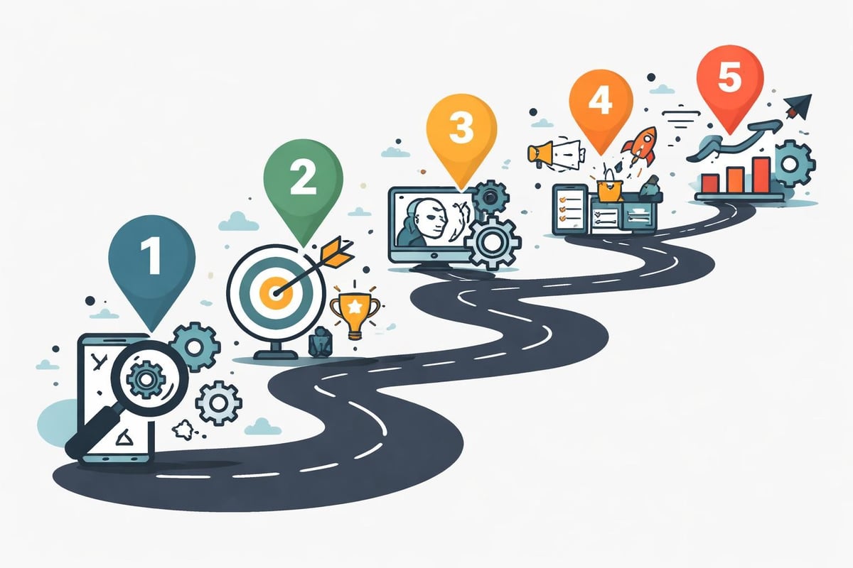 AI-markkinoinnin käyttöönotto-roadmap