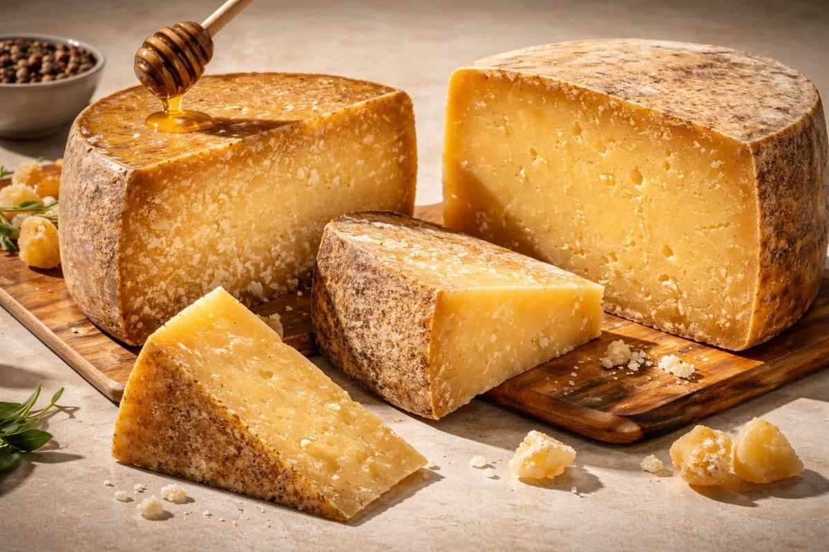 Qualitätsmerkmale bei gereiftem Käse