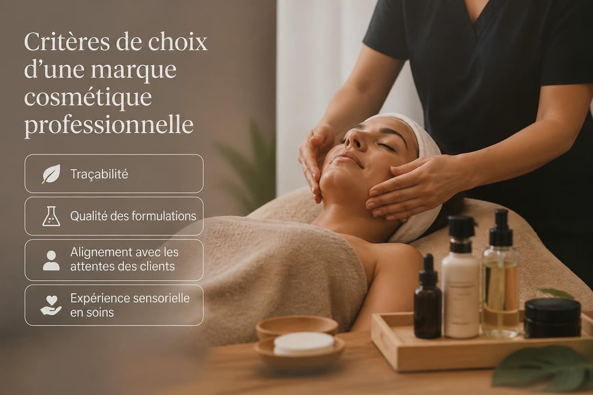 Critères de sélection cosmétique marque