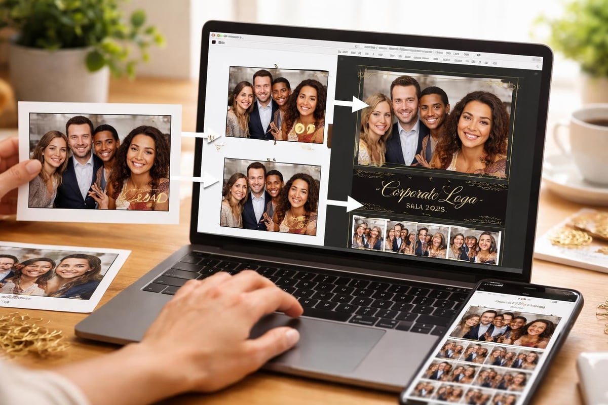 Photo booth customization options