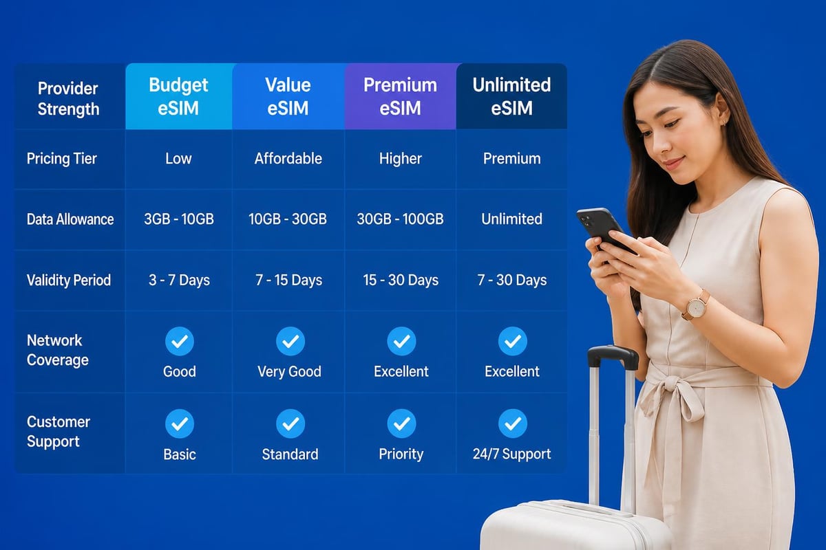 ESIM provider comparison