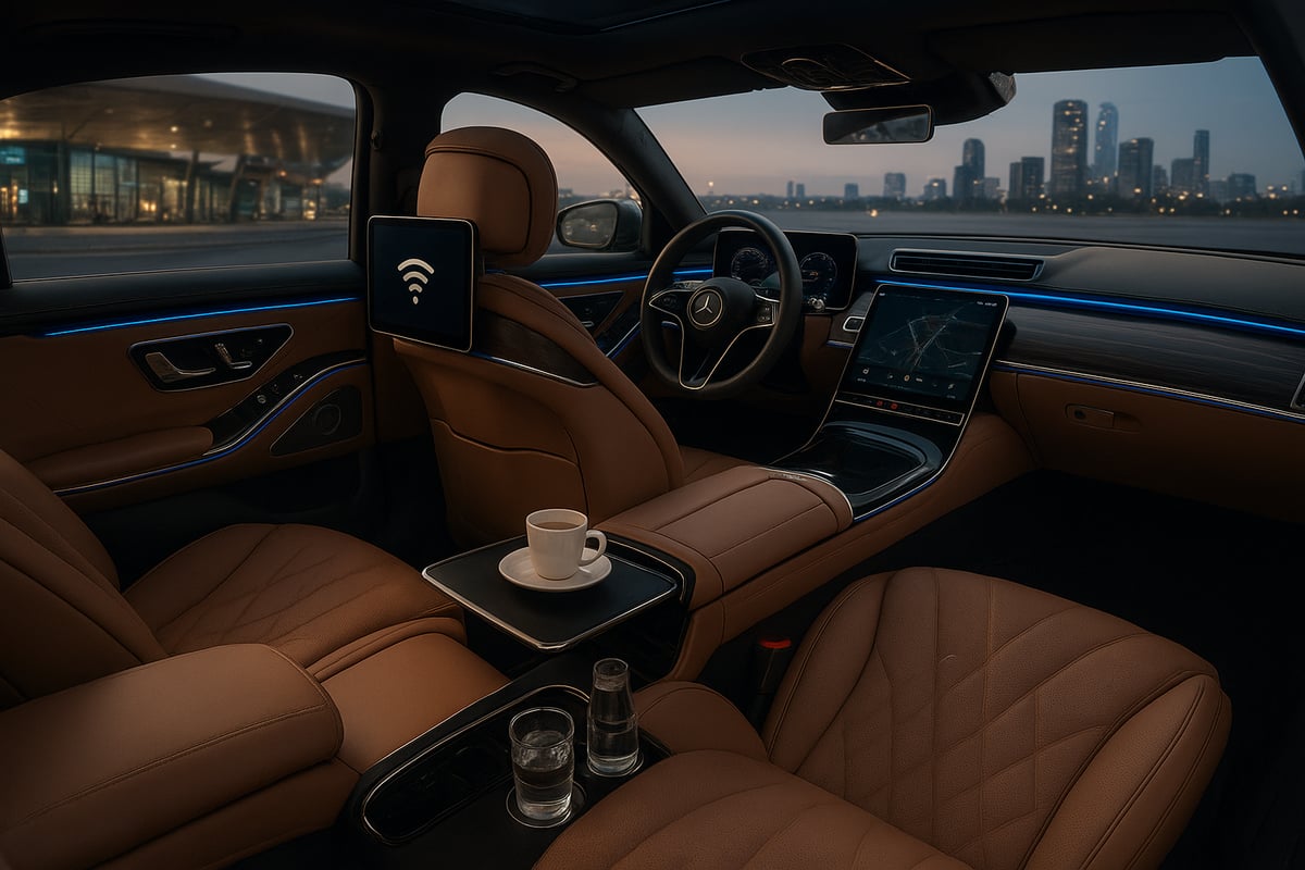 Inside the 2025 Mercedes Chauffeur Fleet: Models, Features & Comfort