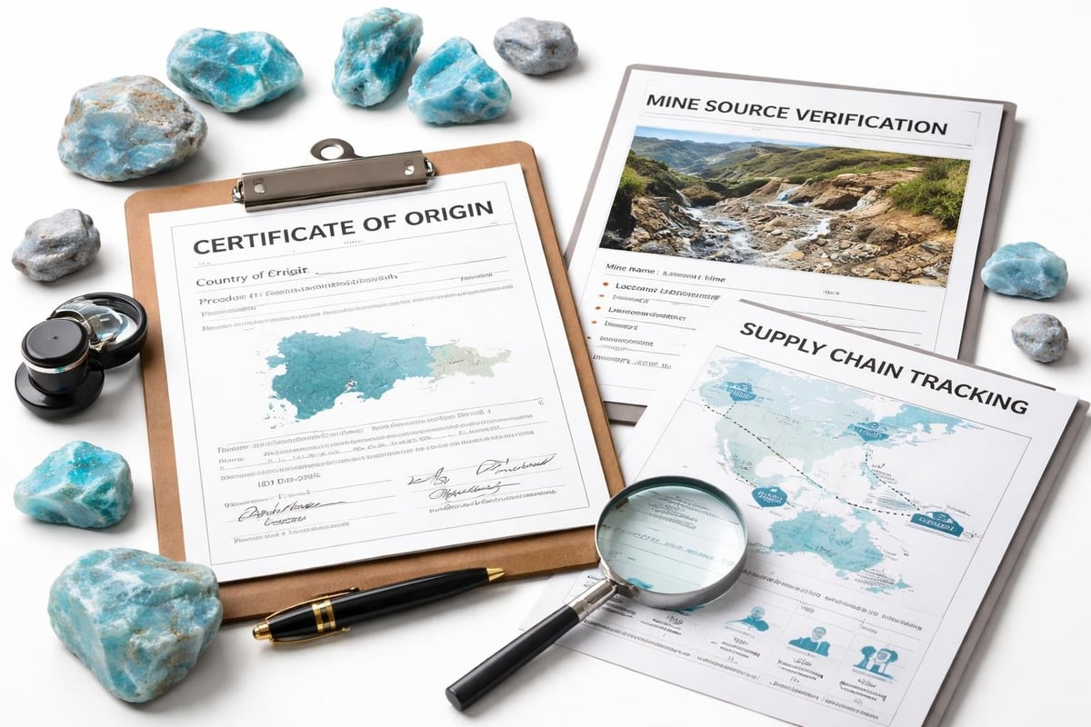 Larimar sourcing verification