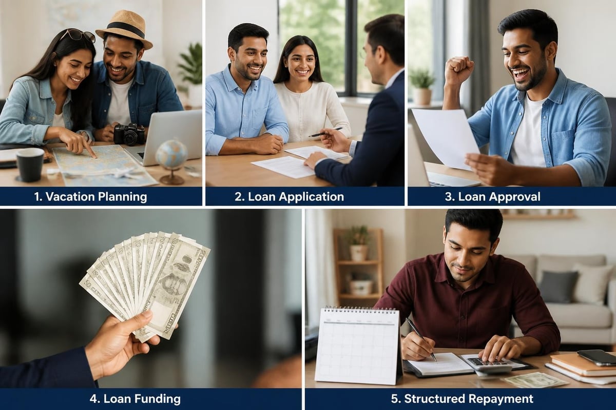 Vacation loan application process