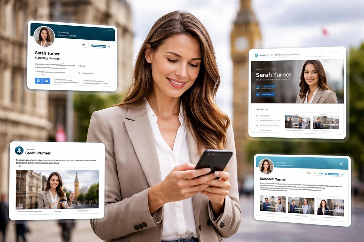 Personal Information CV: What to Include in 2026 4 Digital professional presence