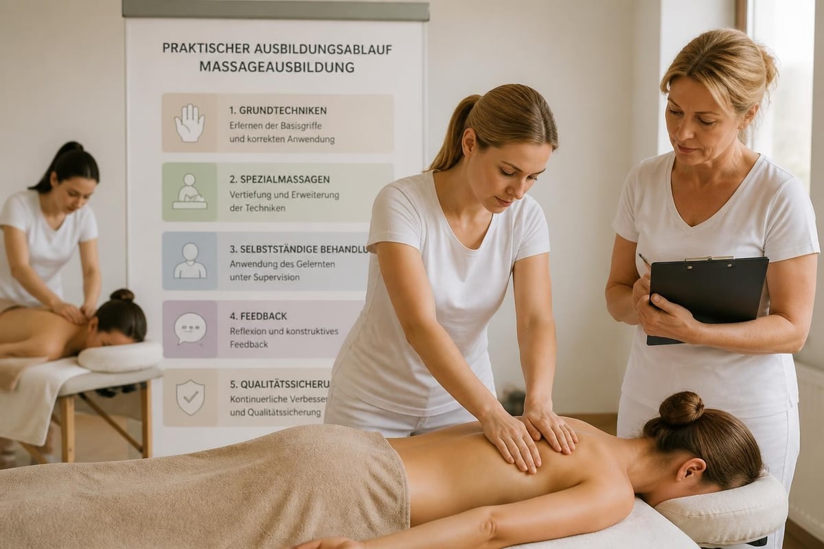 Praktische Massageausbildung