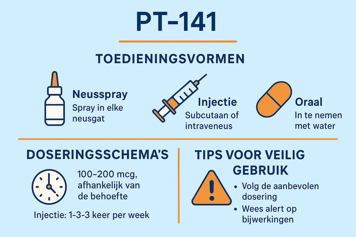 Gebruik van PT-141: Dosering, Toediening en Praktische Tips