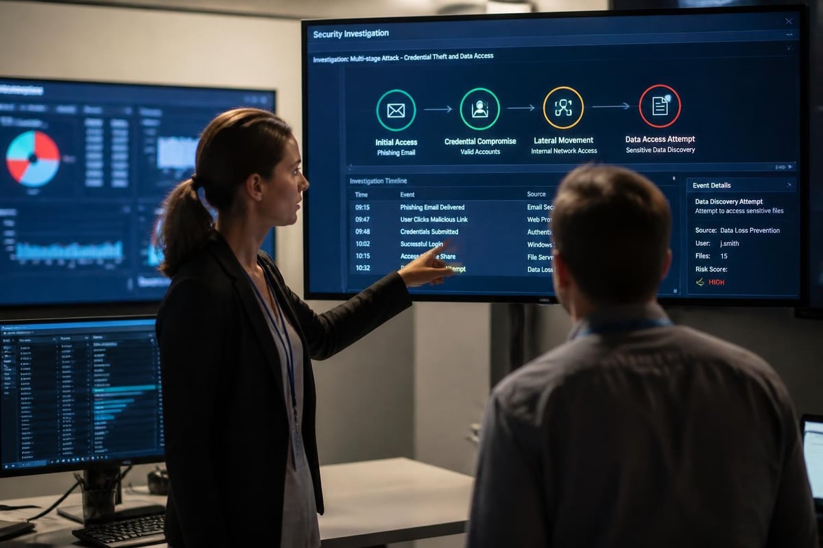 Splunk incident timeline