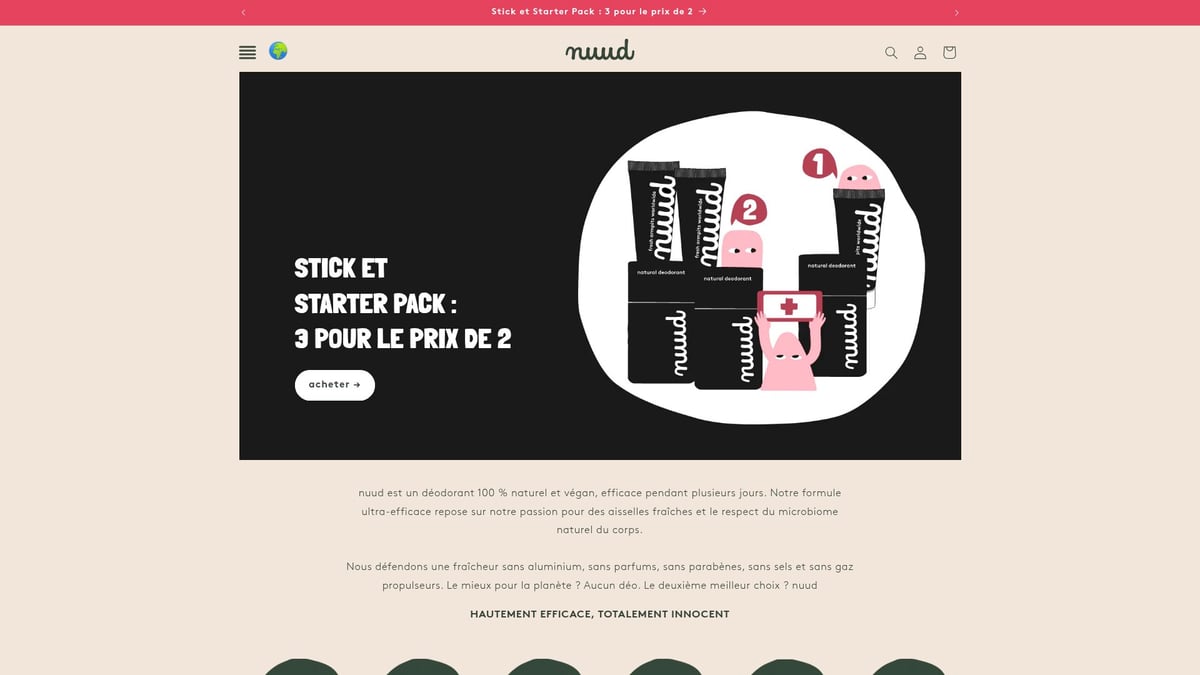 7 Meilleurs Deodorant Le Plus Efficace à Tester en 2026 - Nuud – The Carefree Deodorant