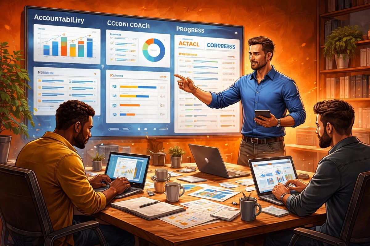 Entrepreneur coach accountability framework