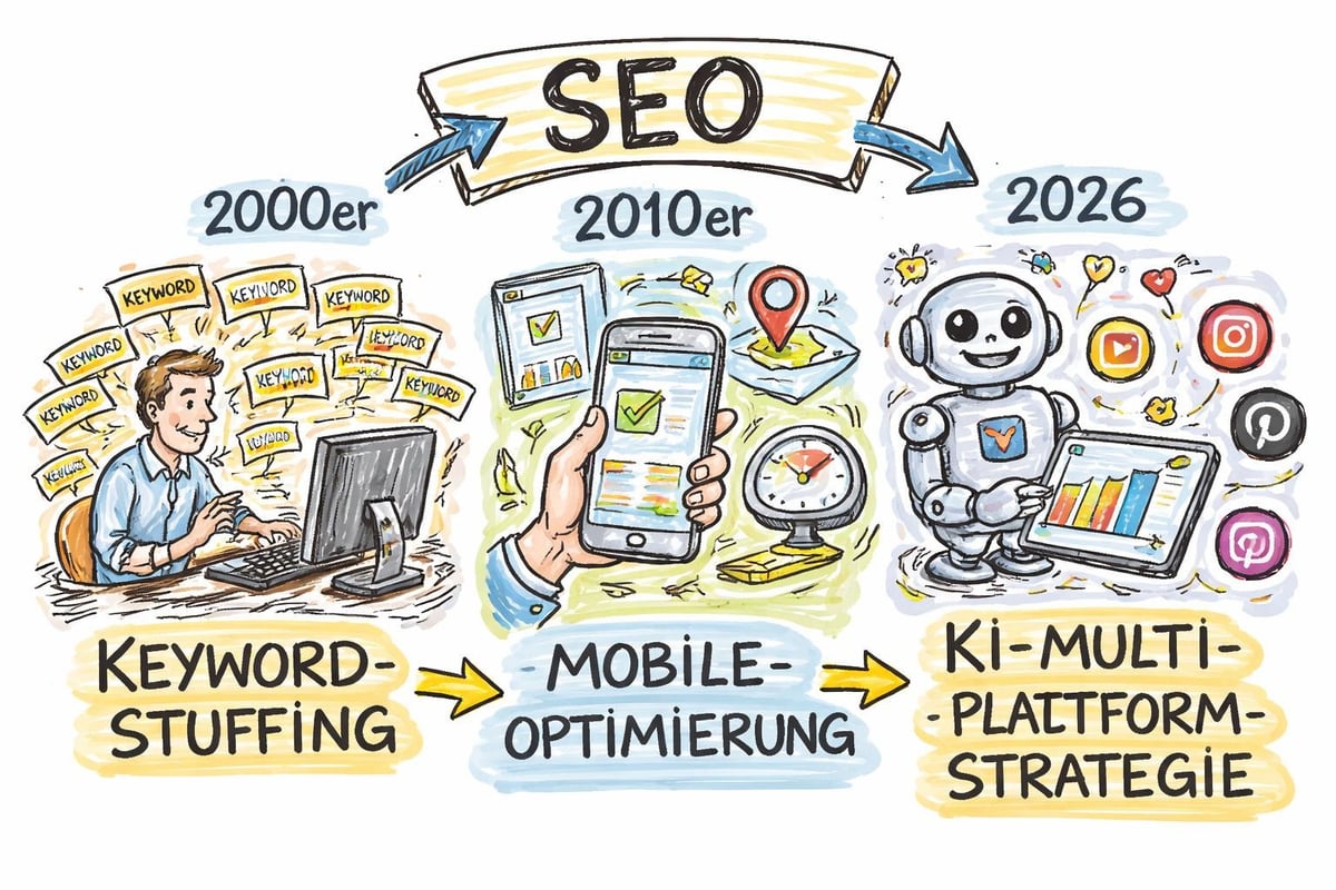 SEO evolution timeline