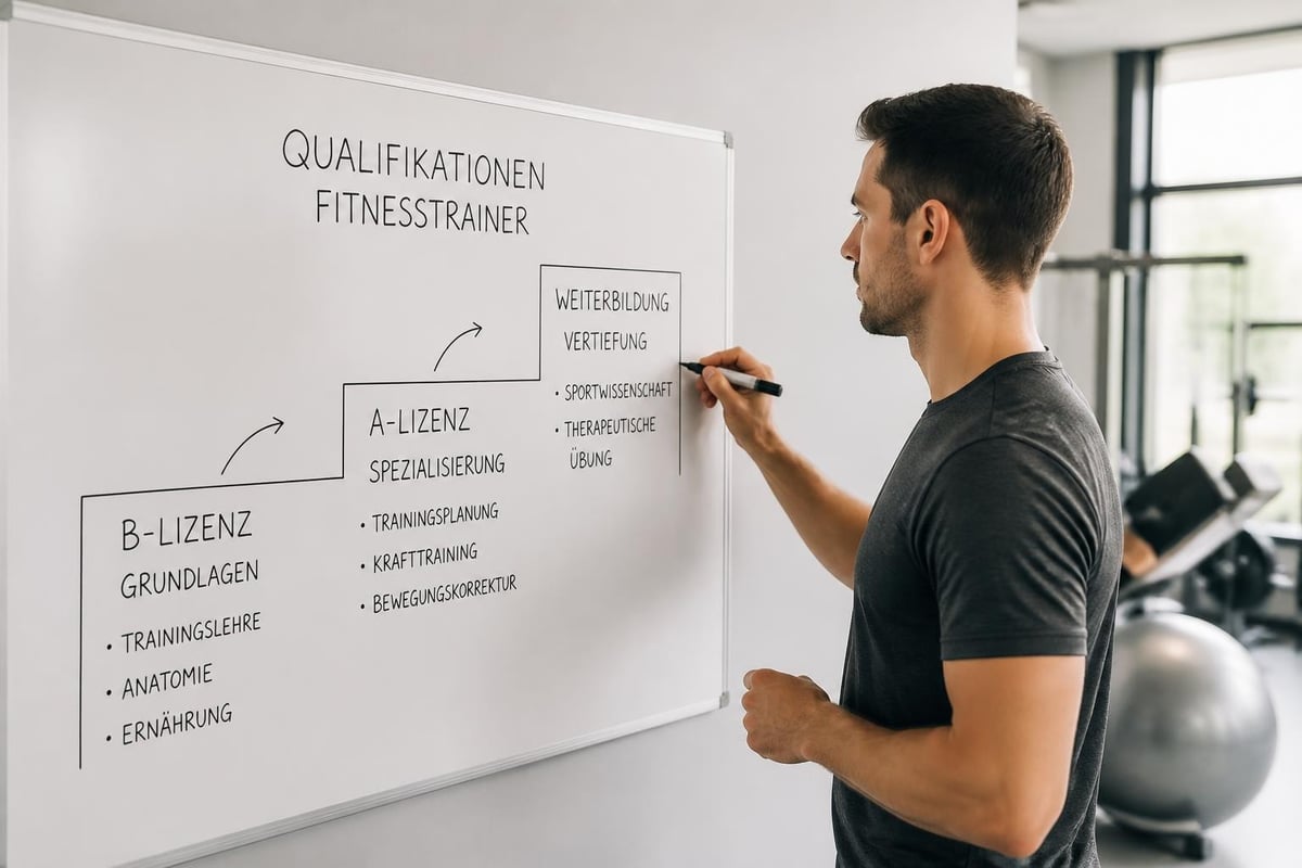 Fitnesstrainer Lizenzstufen