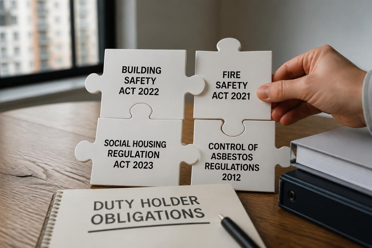 Overlapping regulatory requirements for apartment compliance