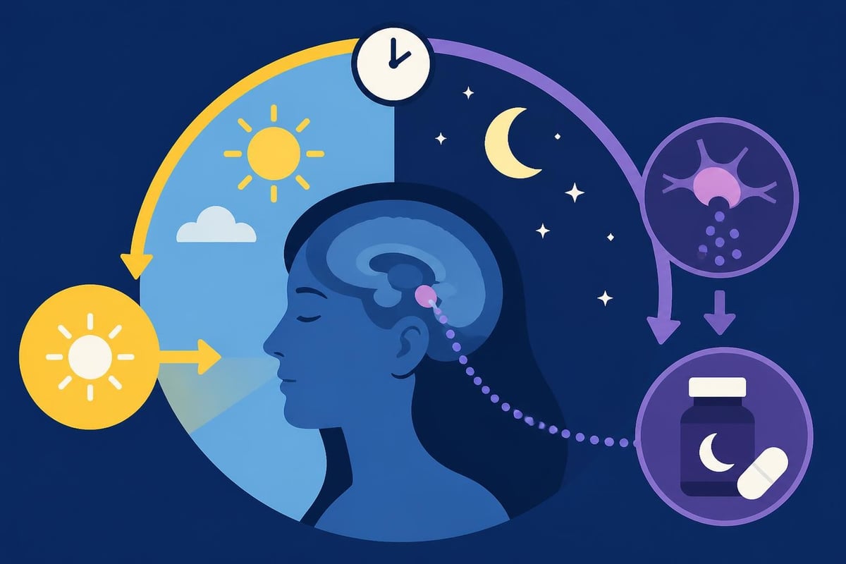 Melatonin mechanism in sleep regulation