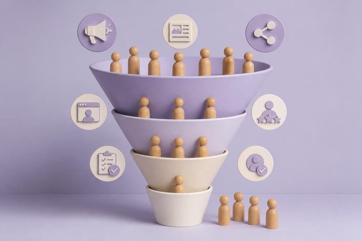 Recruitment marketing funnel