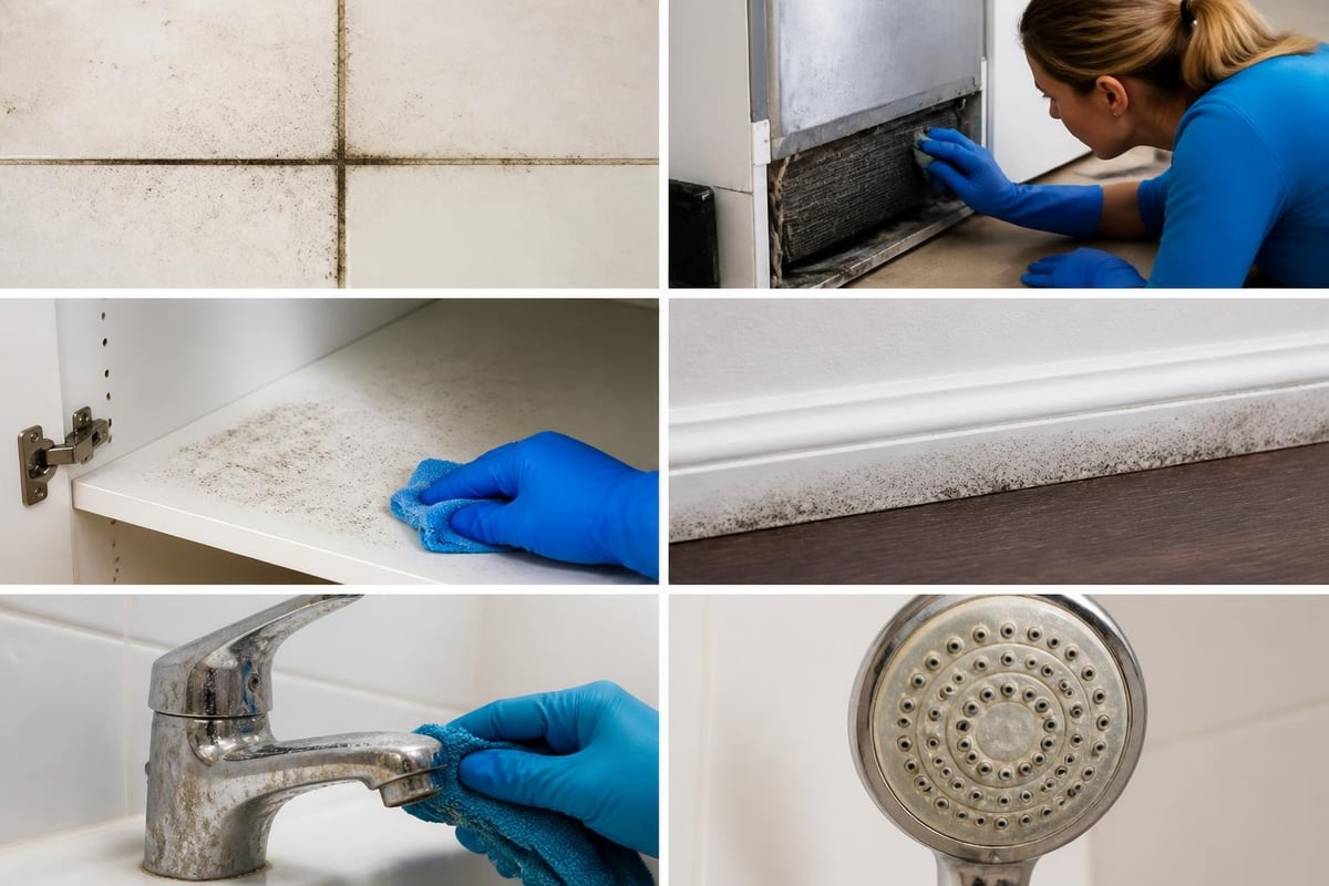 Deep cleaning focus areas