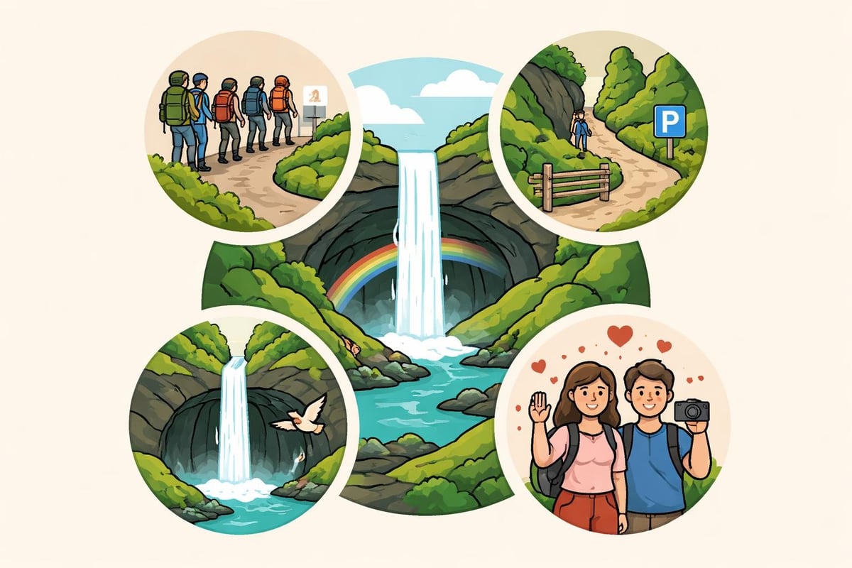 Waterfall comparison chart