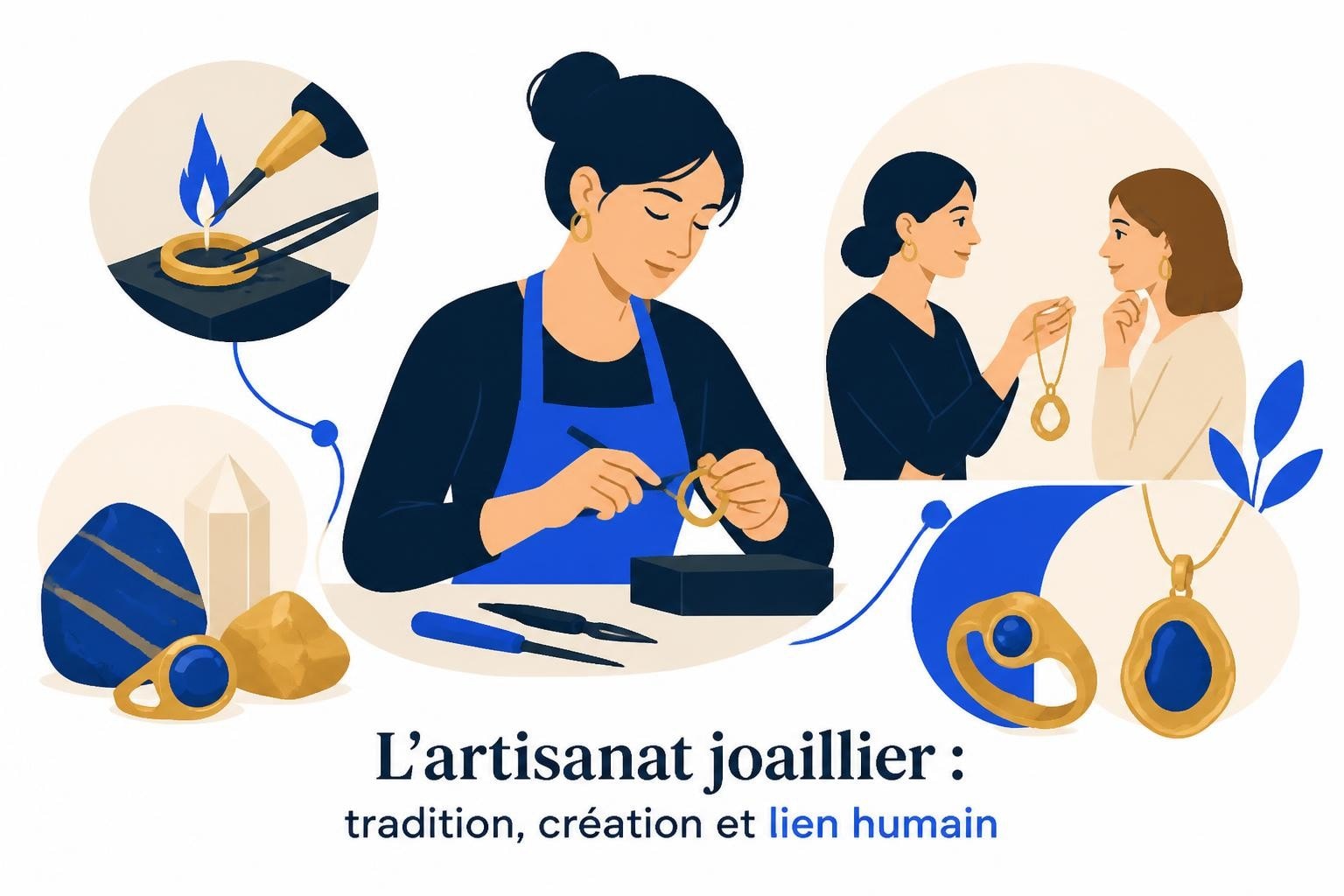 Bijoux artisanaux : l'authenticité au coeur du commerce