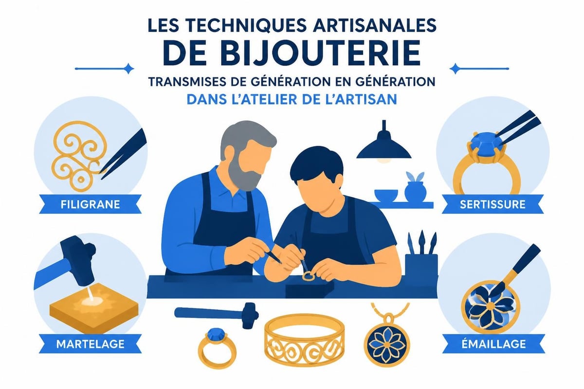 Techniques traditionnelles bijouterie