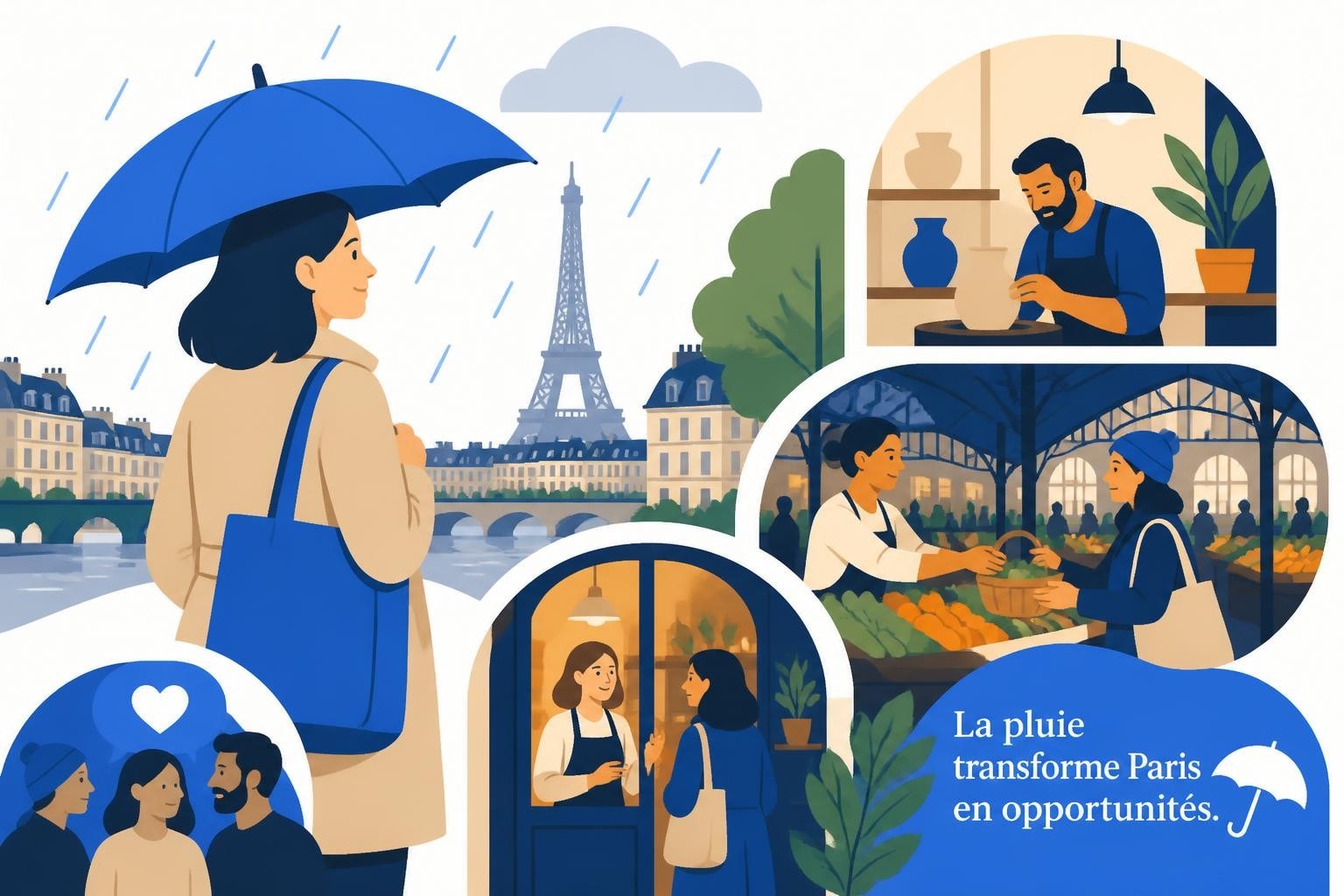 Que faire à Paris quand il pleut ? Idées et bons plans