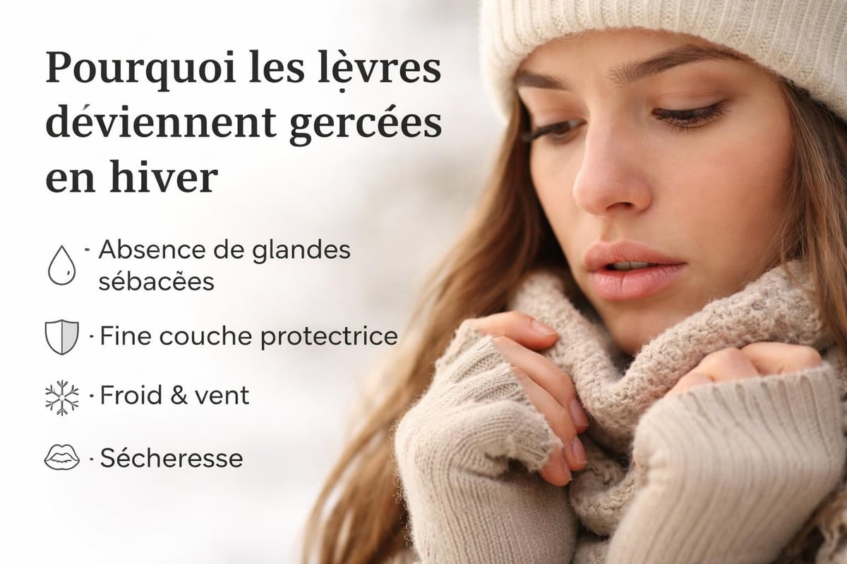 Protection des lèvres en hiver