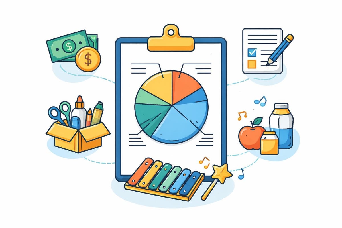 Cost breakdown chart