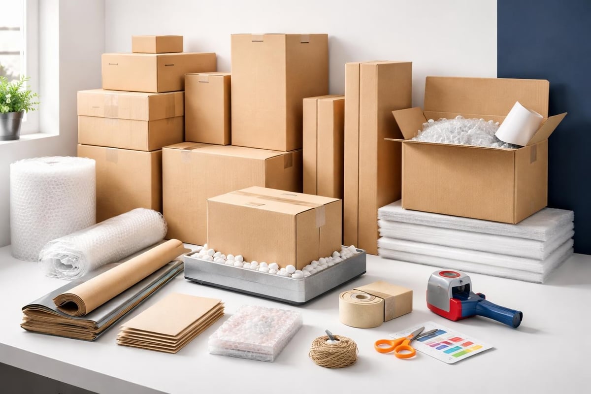 Packing materials and methods