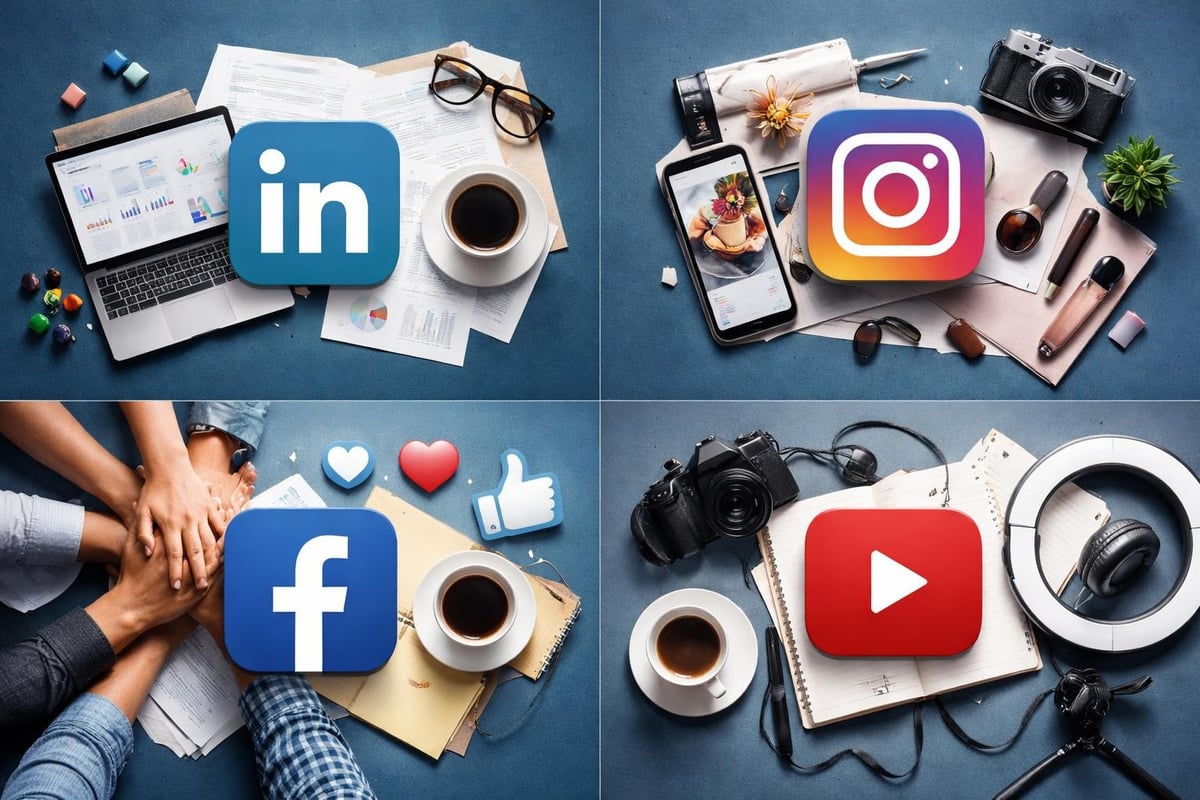 Social Media Strategie nach Plattform