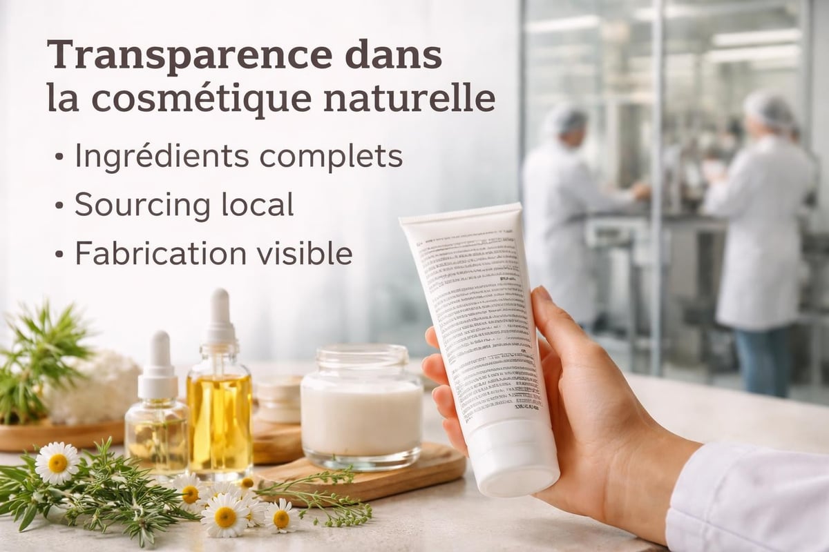 Transparence des ingrédients naturels