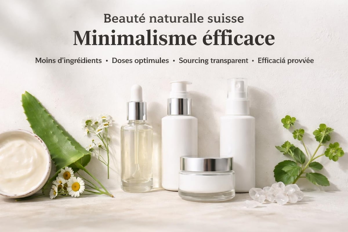 Philosophie cosmétique minimaliste
