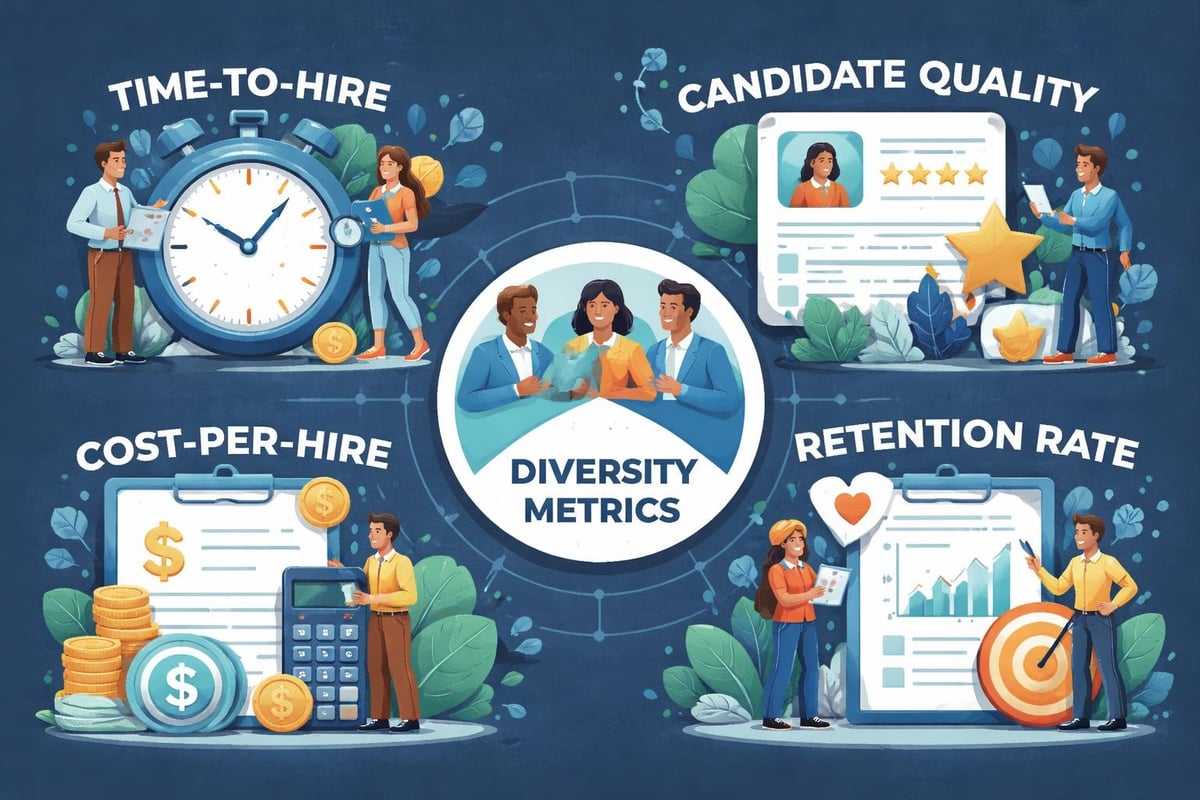 AI hiring quality metrics