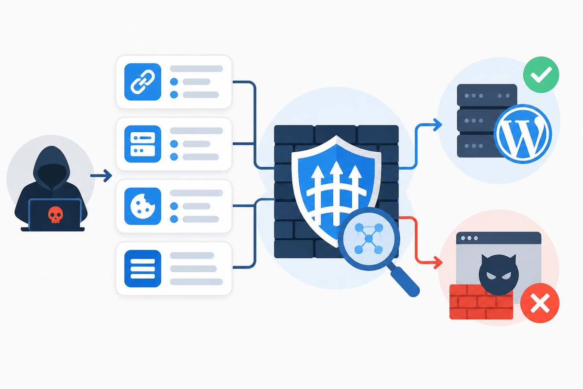 Wordfence firewall filtering process