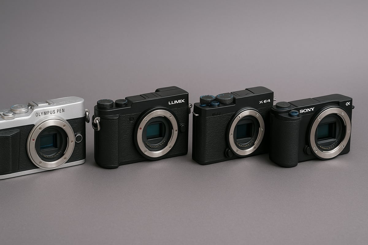 Olympus Pen E P7 vs. the Competition in 2025