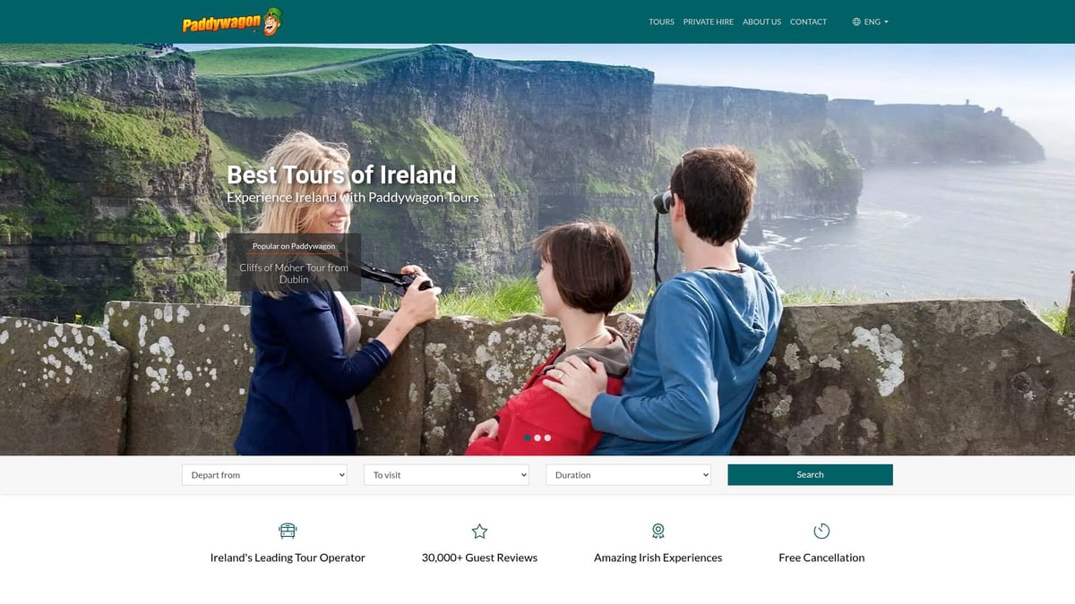 9 Best Irish Travel Packages for Unforgettable Adventures 2026 - Paddywagon Tours – Ultimate Ireland Budget Tour