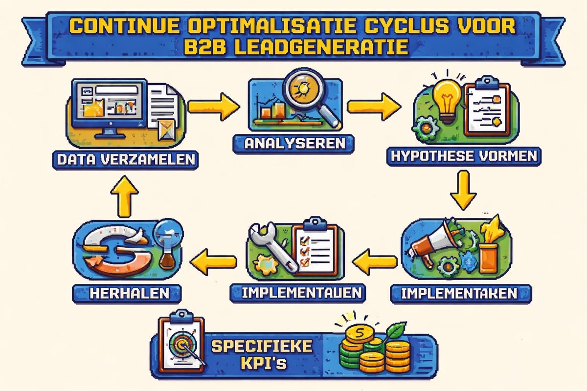 Leadgeneratie optimalisatie cyclus