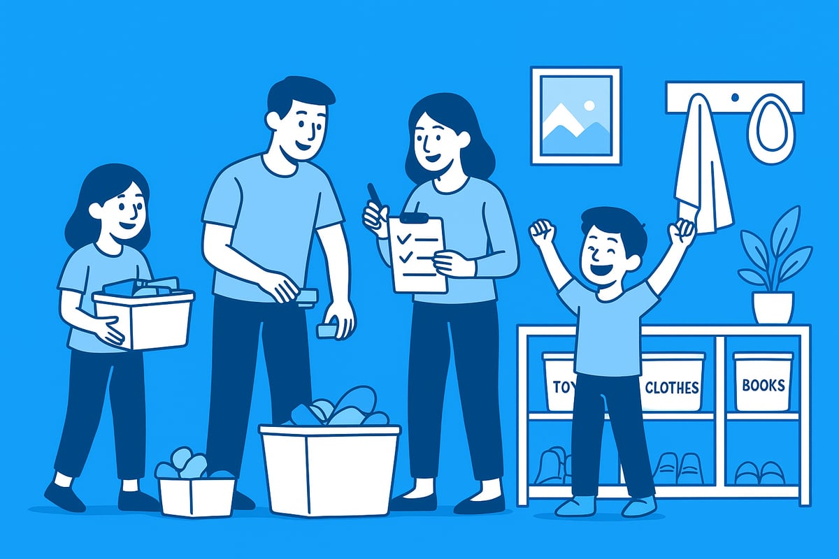 Step-by-Step Home Organization Process