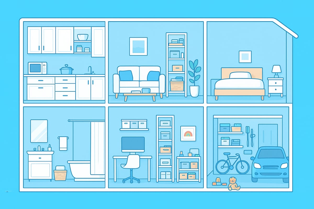 Room-by-Room Organization Strategies
