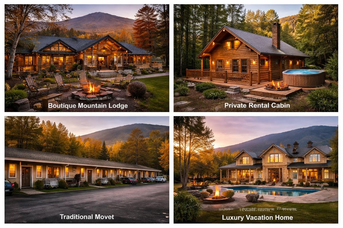Manchester Vermont lodging categories