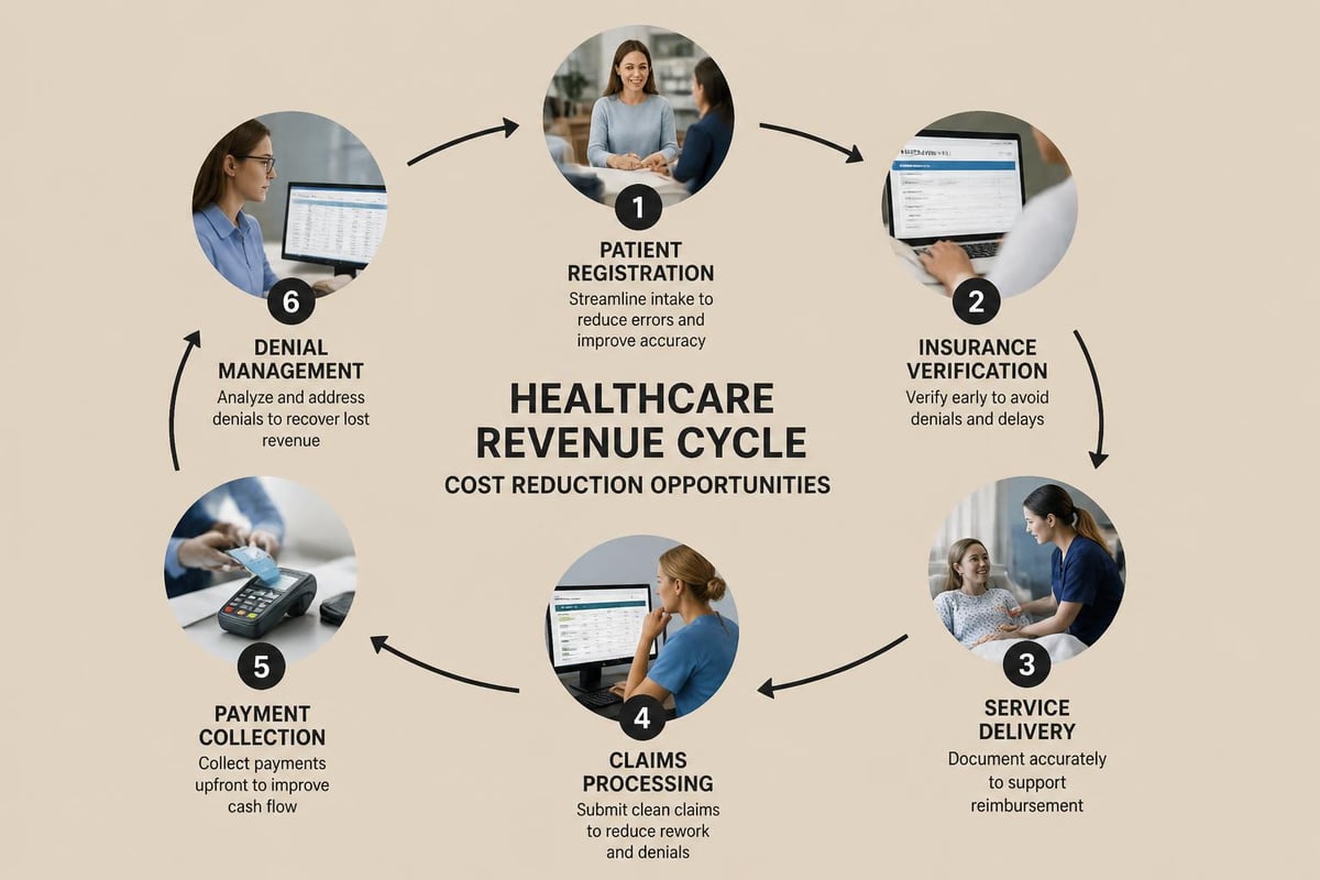 Healthcare revenue cycle optimization