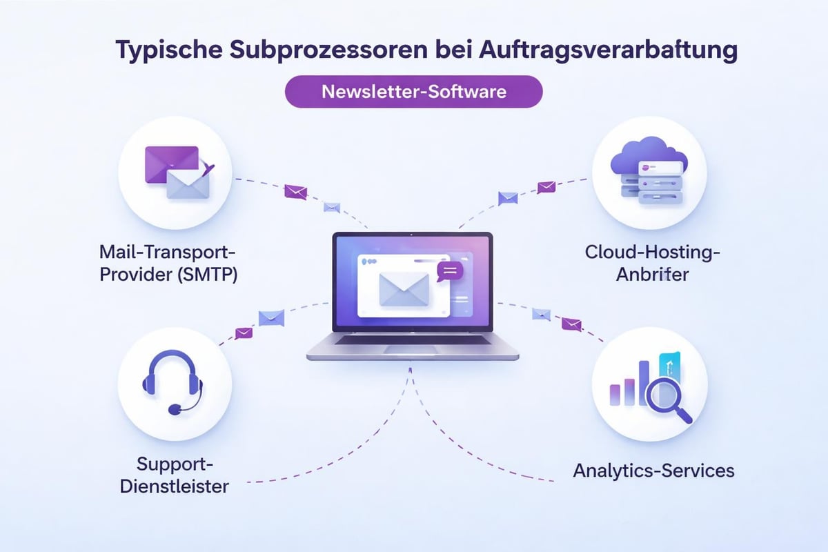 Subprozessoren im Newsletterversand
