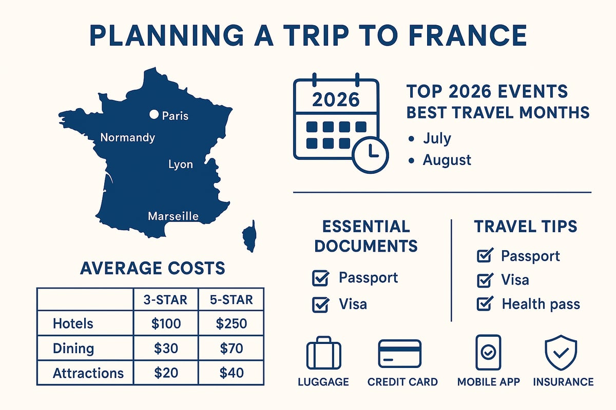 Planning Your Trip to France in 2026